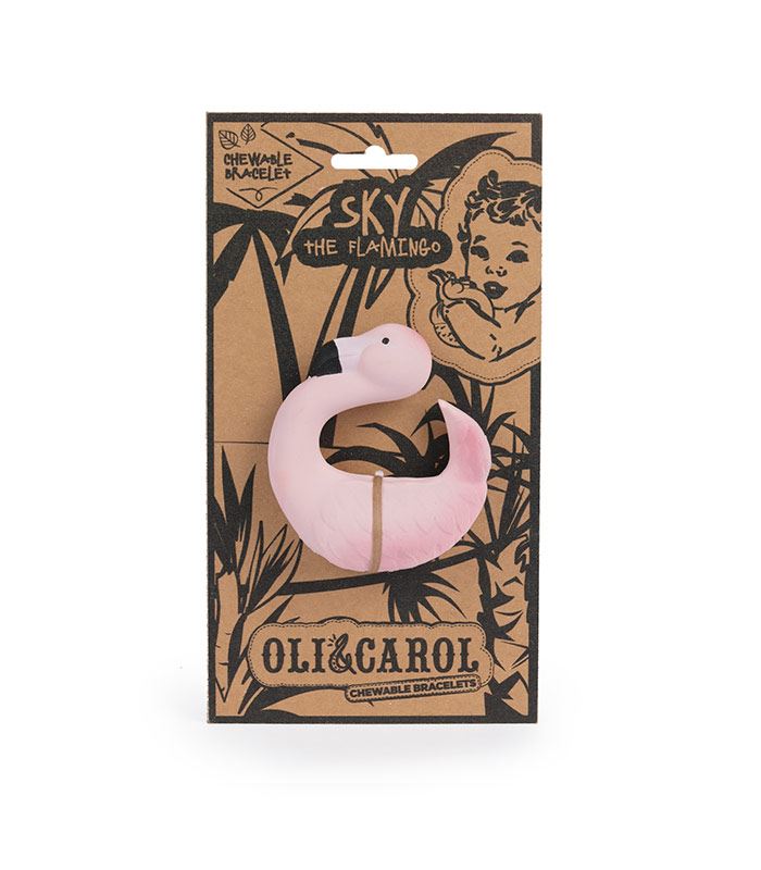 Sky the flamingo Oli & Carol Toys Oli&Carol