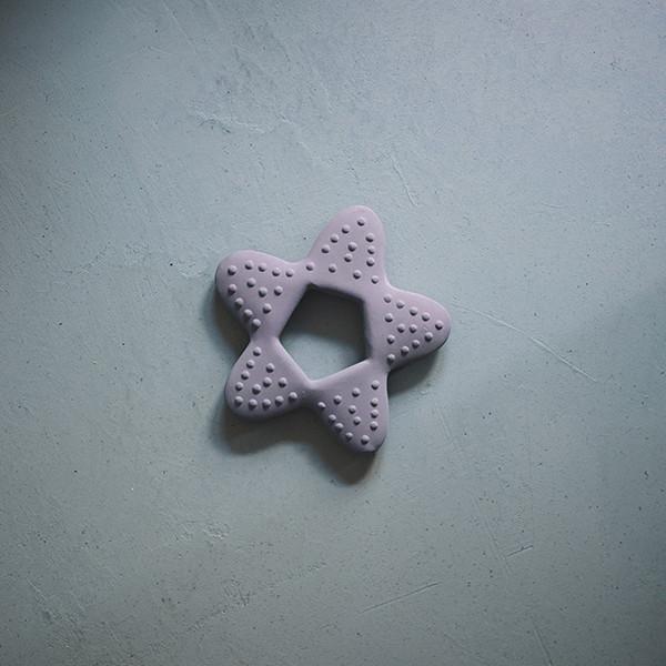 Star teether light lavender Filibabba Toys Filibabba