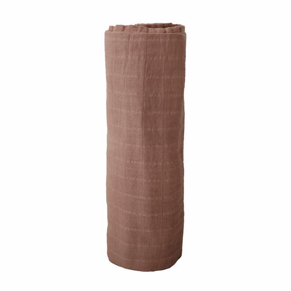 Muslin swaddle tawny birch mushie muslin mushie
