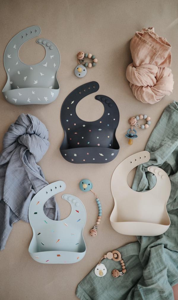 Muslin swaddle Belgian grey mushie muslin mushie