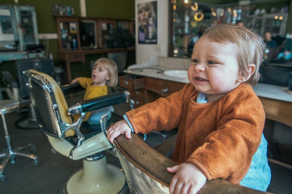 Babete de bambu com mangas deep lake Bib Timboo