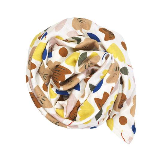 Muslin swaddle flower Fabelab muslin Fabelab
