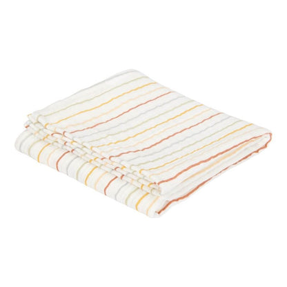 Musselina swaddle 120 cm vintage stripes Muslin Little Dutch 