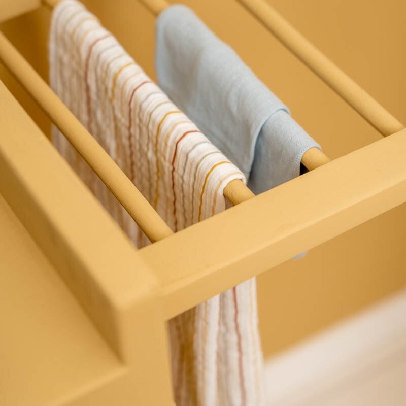 Musselina swaddle 120 cm pure soft blue Muslin Little Dutch