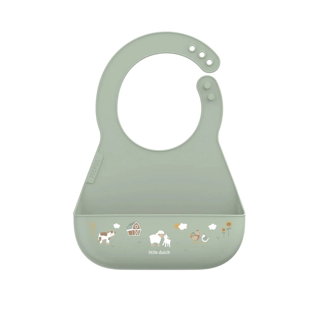 Babete de silicone Little Farm