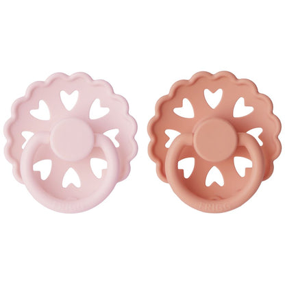 2 chupetas fairytale princess | queen SILICONE Frigg