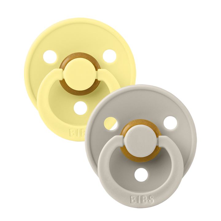 BIBS colour 2-pack pacifier sunshine + sand Pacifier Bibs 