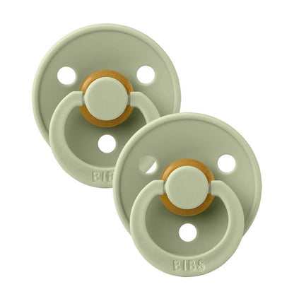 BIBS colour 2-pack pacifier sage Pacifier BIBS 