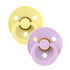 BIBS colour 2-pack pacifier sunshine + sky violet Pacifier Bibs 
