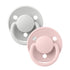 2-pack Bibs De Lux haze | blossom one size Pacifier BIBS 