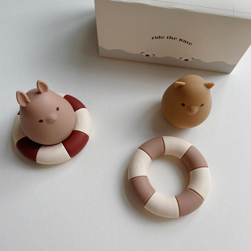 Brinquedos de banho bóias bark almond