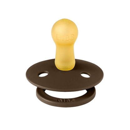 BIBS colour 2-pack pacifier dark oak | mocha Pacifier BIBS 