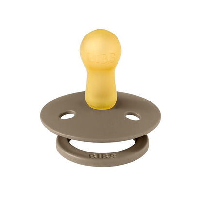 BIBS colour 2-pack pacifier dark oak | mocha Pacifier BIBS 