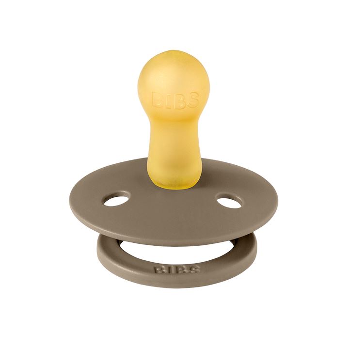 BIBS colour 2-pack pacifier dark oak | blush Pacifier BIBS 