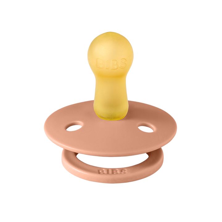 BIBS colour 2-pack pacifier vanilla | peach Pacifier BIBS 