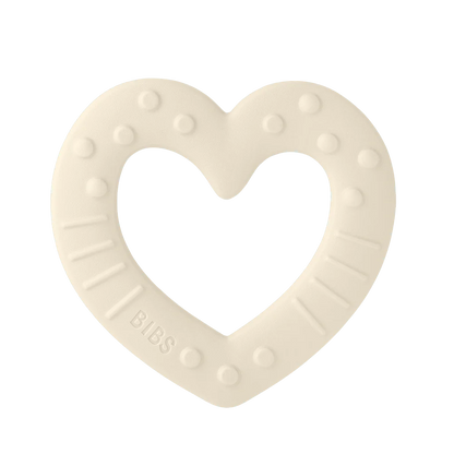 Mordedor coração BIBS ivory