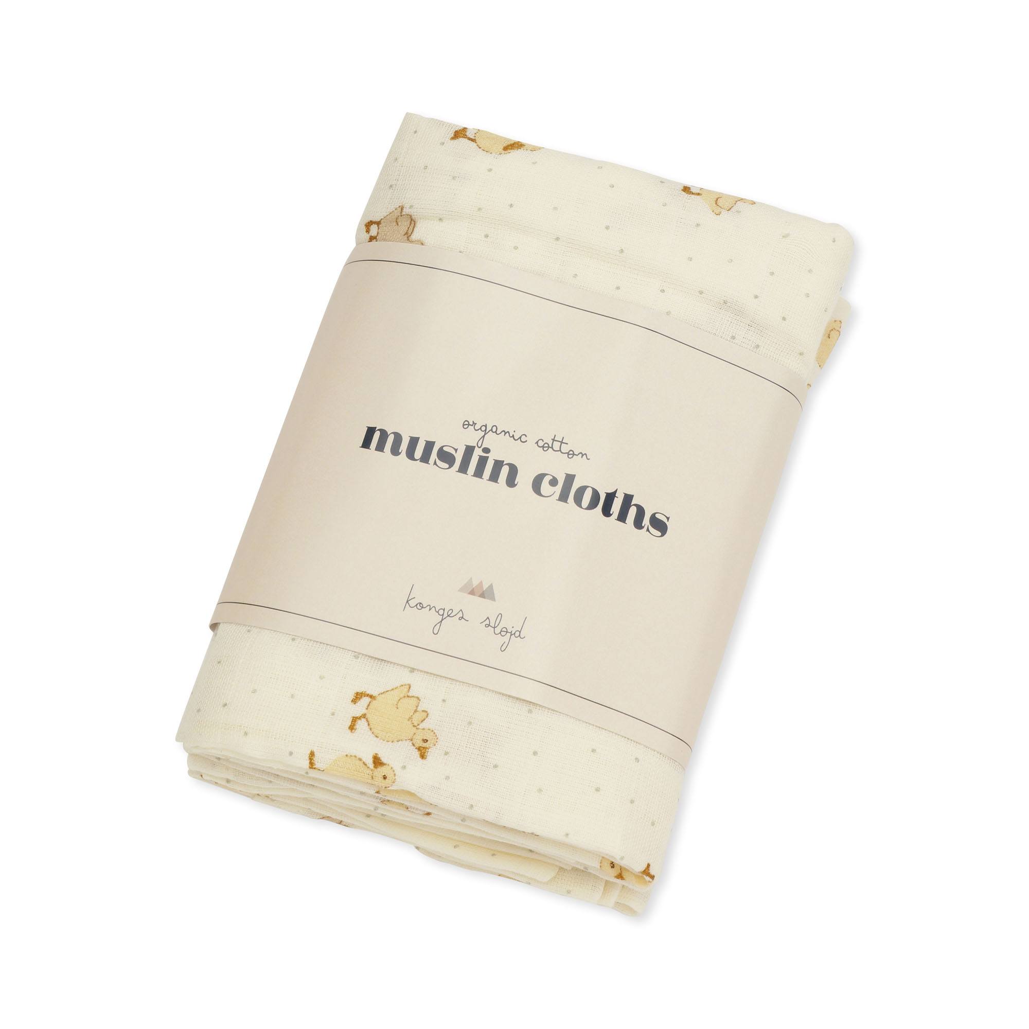 3 musselinas duckling Muslin Konges sløjd 