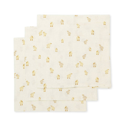 3 musselinas duckling Muslin Konges sløjd 