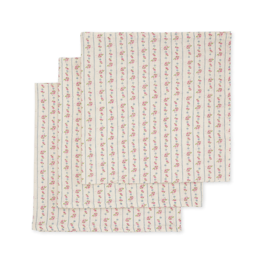 3 pack muslin cloth - nellie Konges sløjd Muslin Konges sløjd 