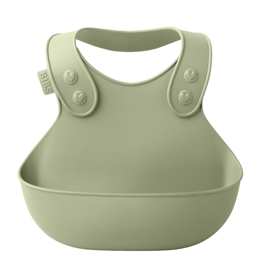 Babete silicone sage dinnerware BIBS 