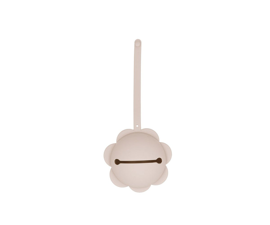 Caixa p/ guardar chupetas silicone flower ivory