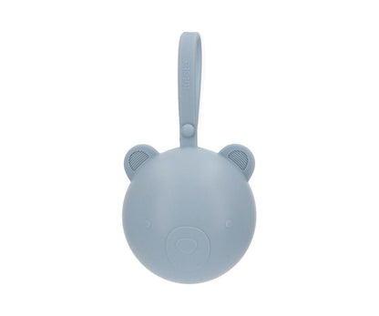 Caixa p/ guardar chupetas silicone bear ocean case tutete 