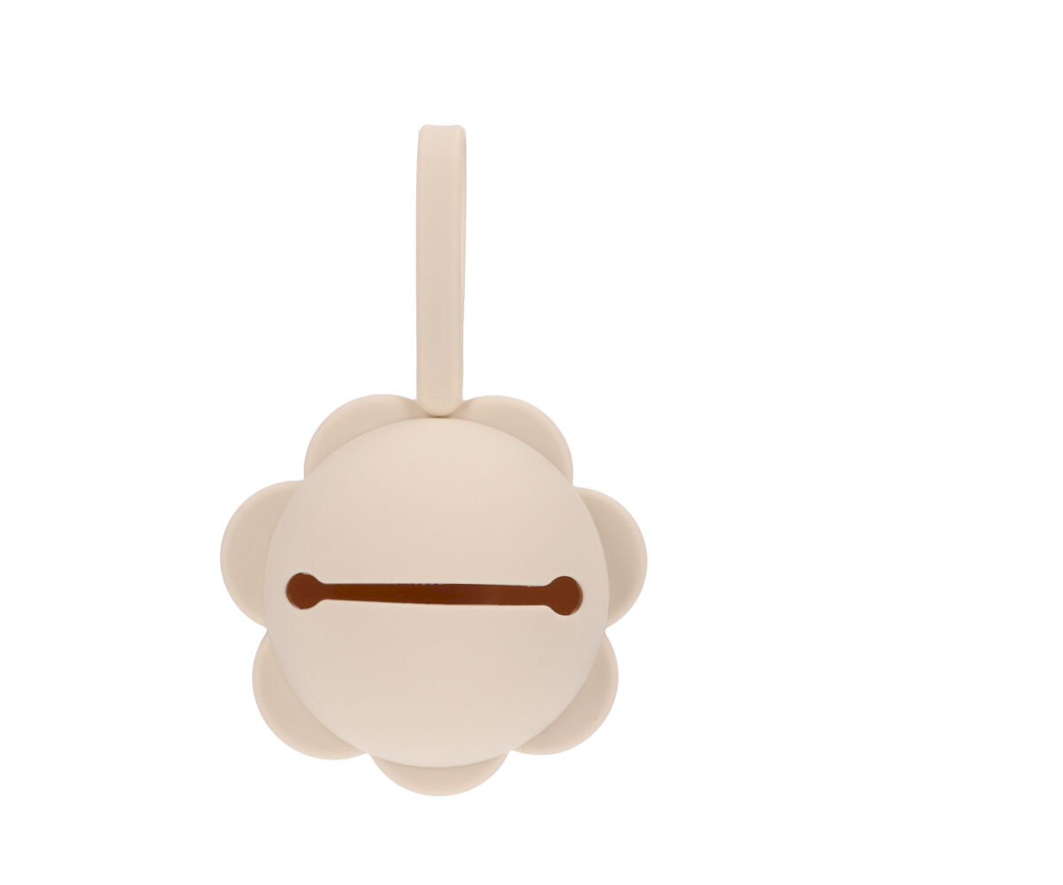 Caixa p/ guardar chupetas silicone flower ivory