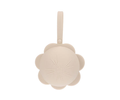 Caixa p/ guardar chupetas silicone flower ivory