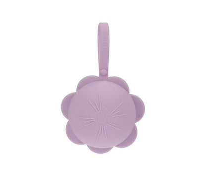 Caixa p/ guardar chupetas silicone lilac case tutete 