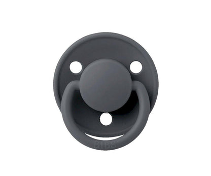 2 chupetas BIBS De Lux sand | iron Bibs 