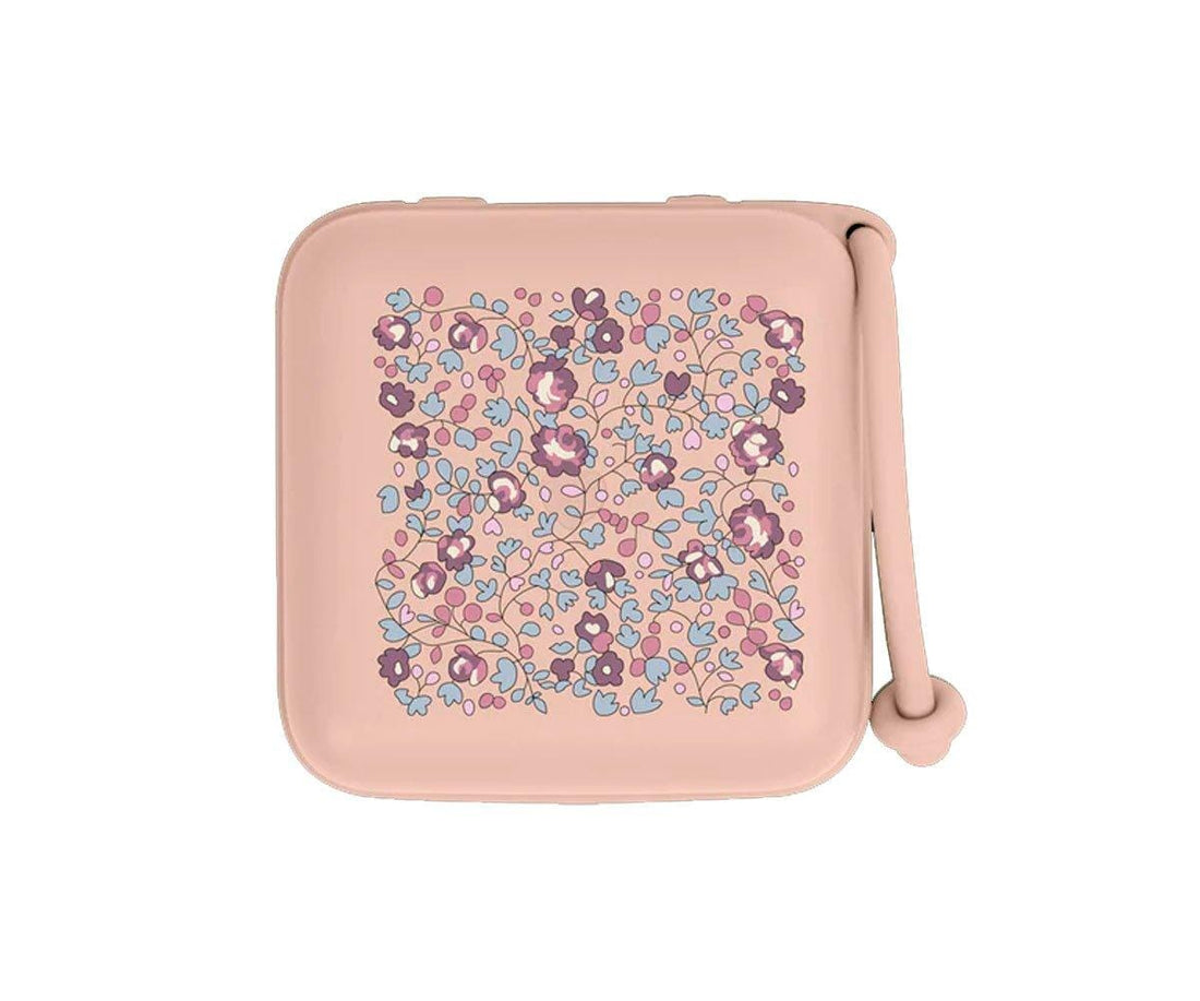 Caixa p/ chupetas Liberty eloise blush pacifier case BIBS 