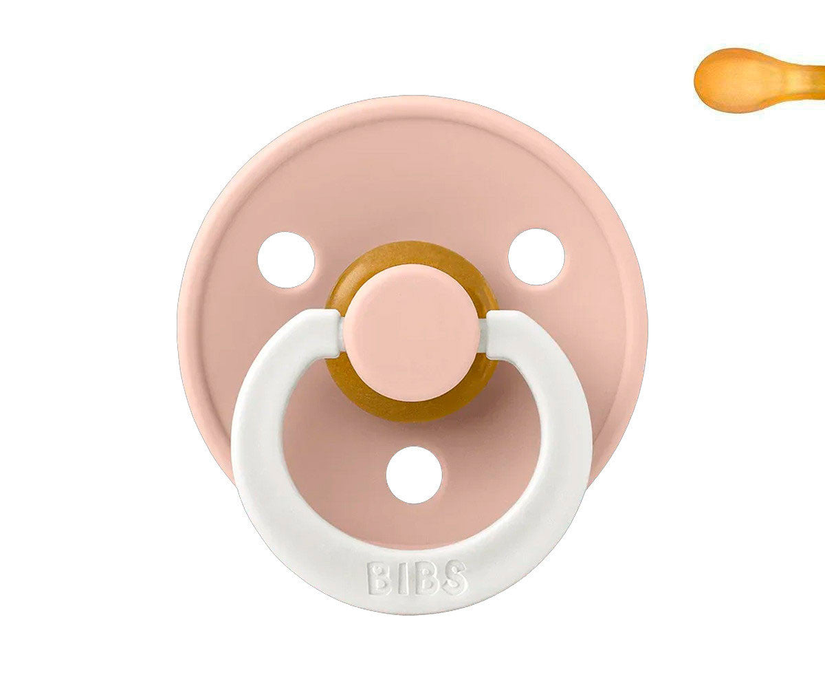 1 chupeta simétrica BIBS Colour NIGHT blush