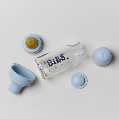 Biberão de vidro 110 ml + conjunto sage BIBS Biberão BIBS 