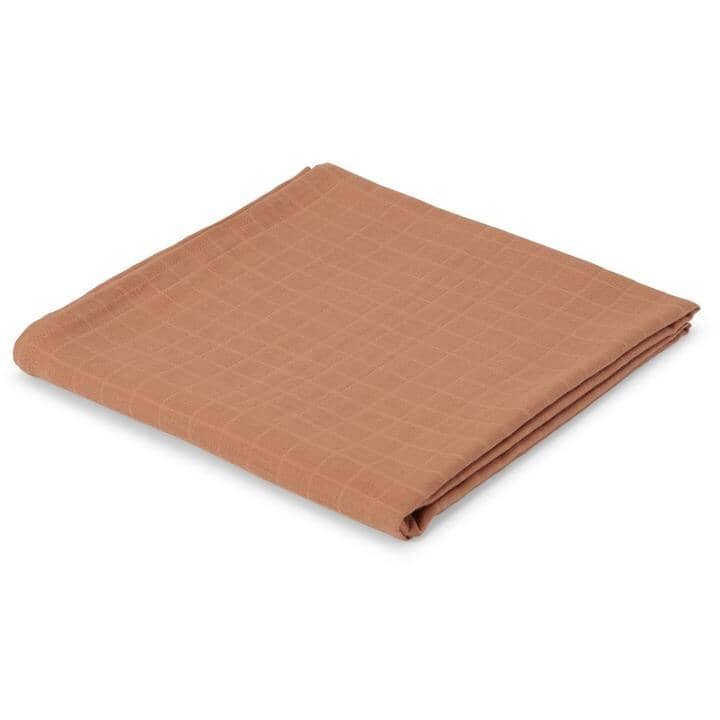 Musselina swaddle 120 cm apple butter Muslin Konges sløjd 
