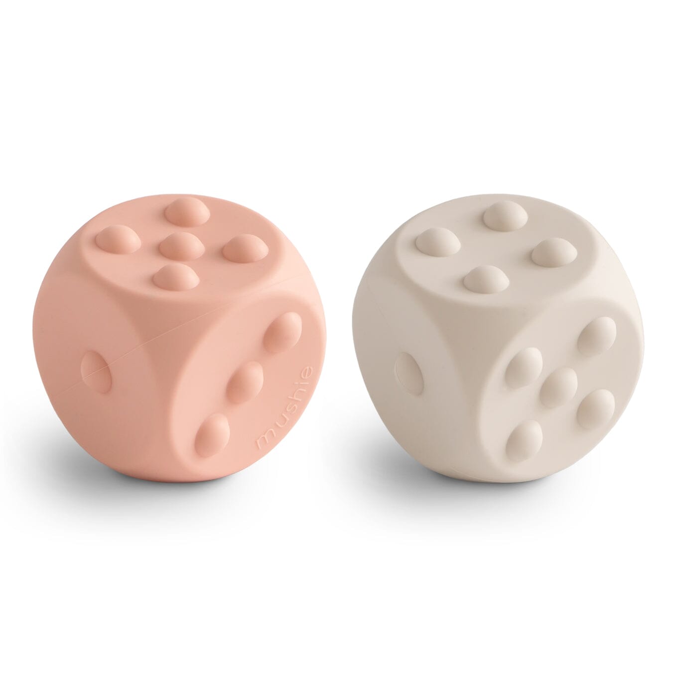 2 dados pop it blush | shifting sand Toys mushie 