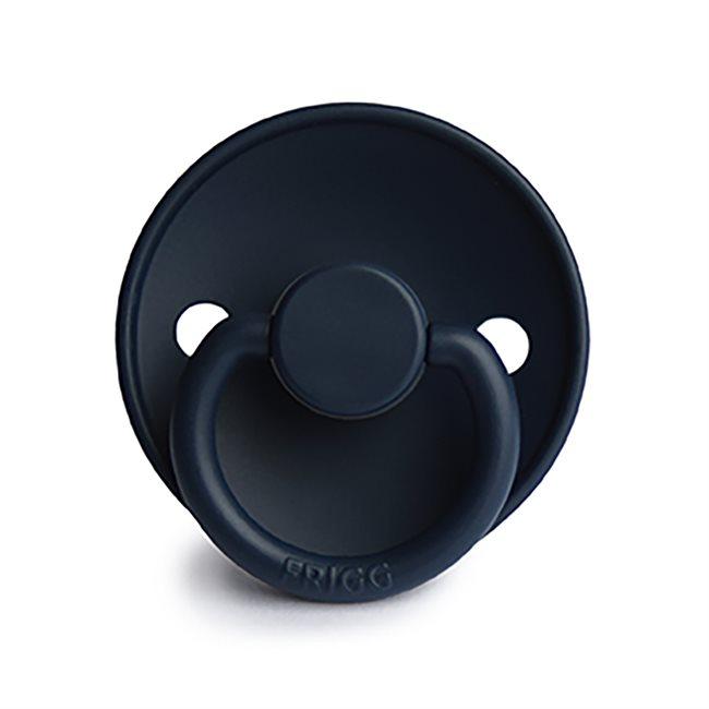 Chupeta redonda silicone navy