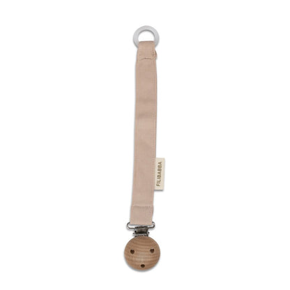 Pacifier holder doeskin Filibabba clip Filibabba 