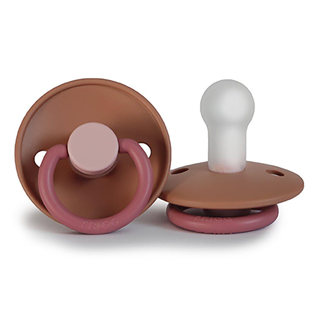 Chupeta redonda silicone flamingo