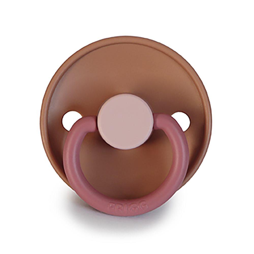 Chupeta redonda silicone flamingo
