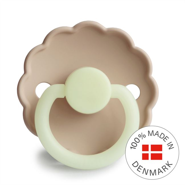 Chupeta redonda silicone NOITE daisy croissant