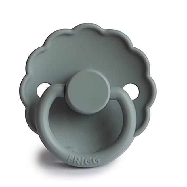Chupeta redonda silicone daisy french gray