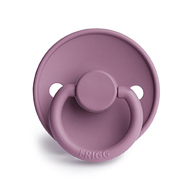Chupeta redonda silicone heather