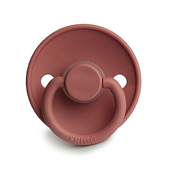 Chupeta redonda silicone powder blush