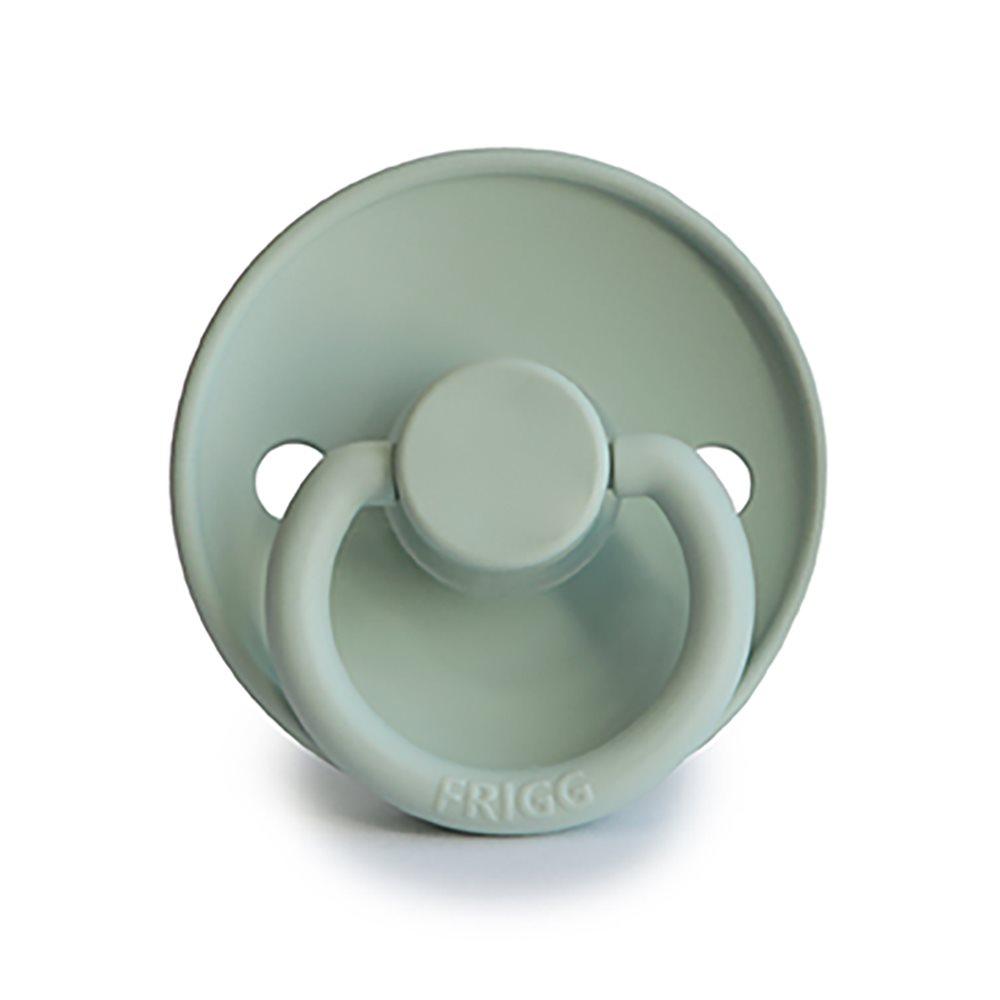 Chupeta redonda silicone seafoam