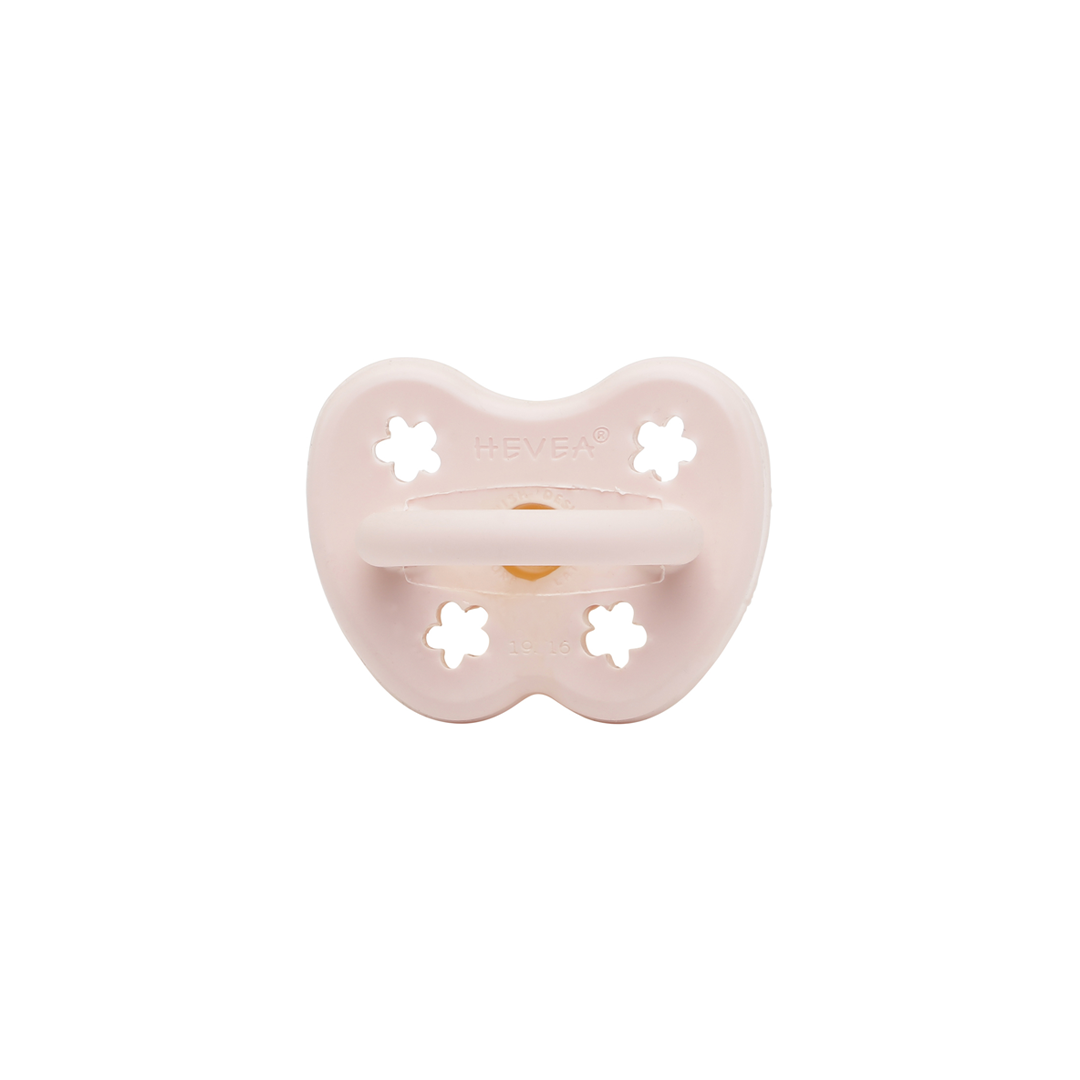 Chupeta redonda látex powder pink 0-3 M