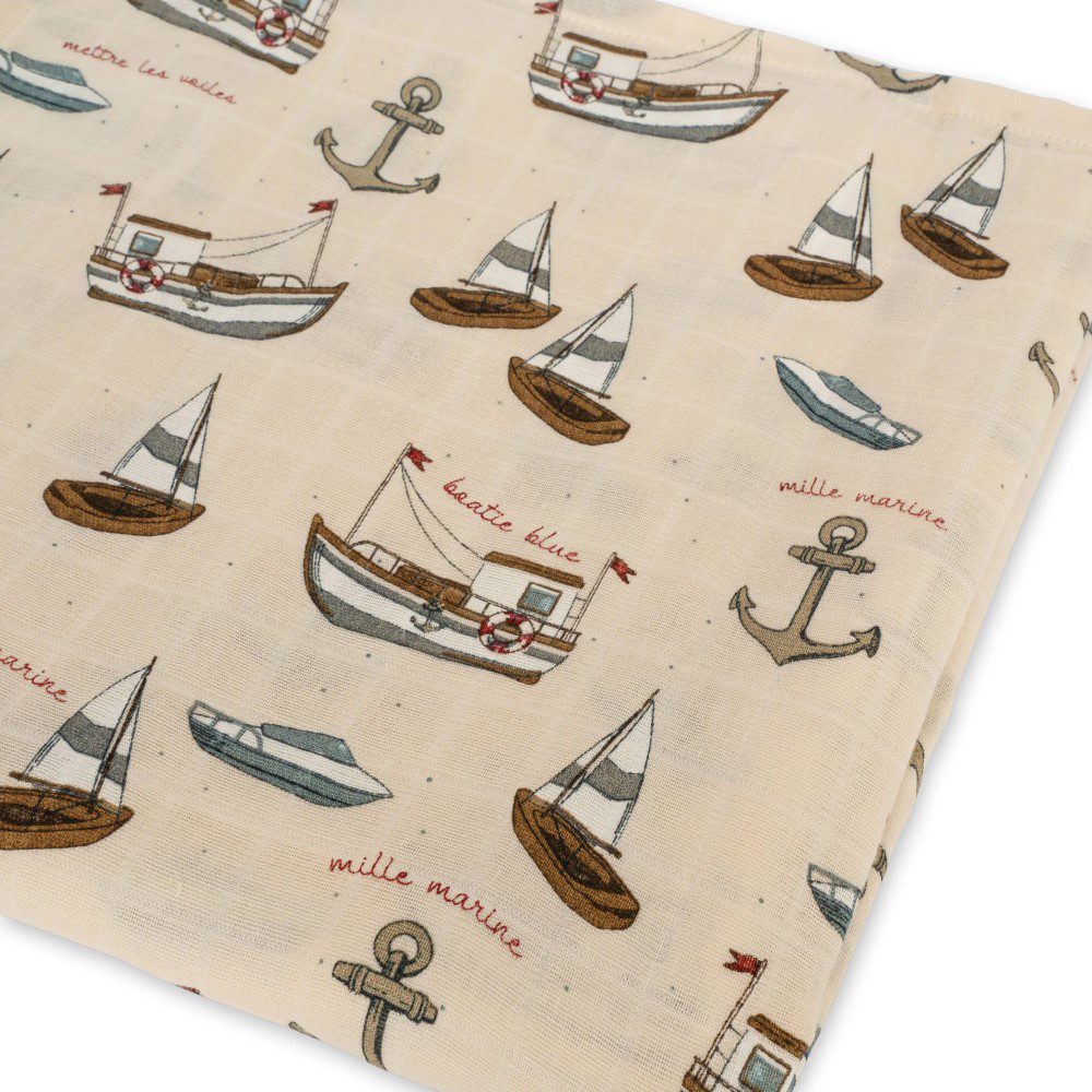 Musselina swaddle 120 cm sail away