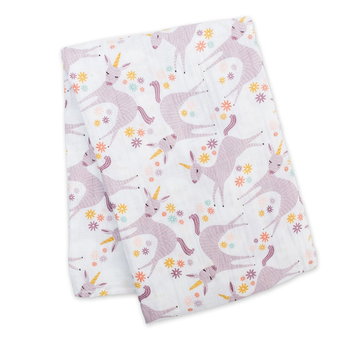 Musselina swaddle unicorn Lulujo