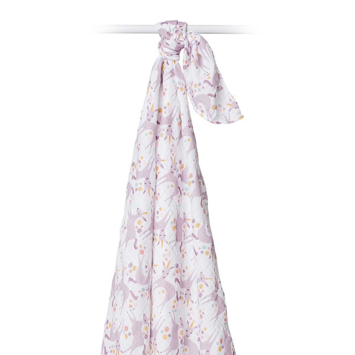 Musselina swaddle unicorn Lulujo 