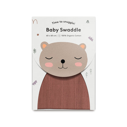 Musselina swaddle 60 cm auburn Muslin Little Otja 
