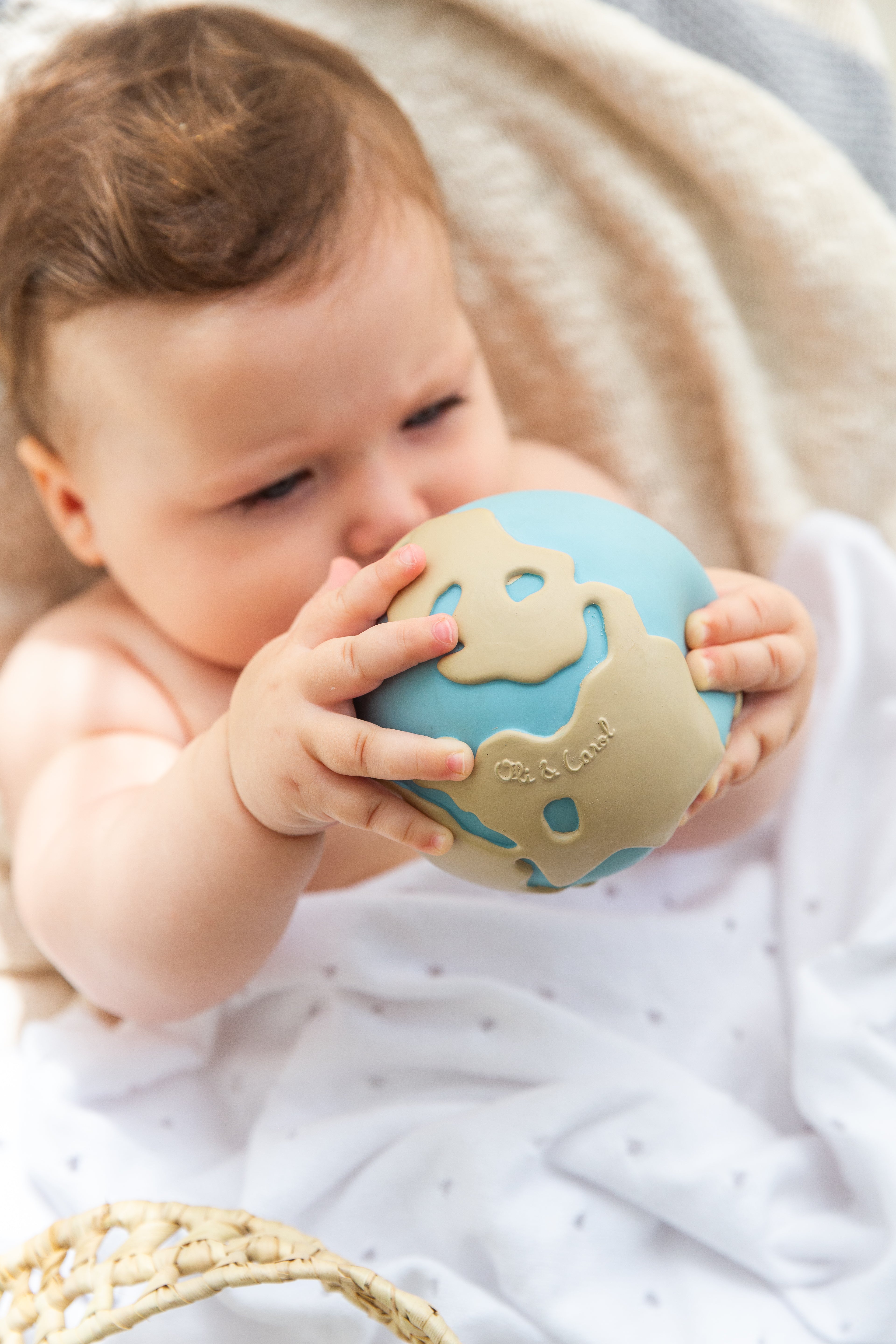 Bola sensorial Earth, o globo